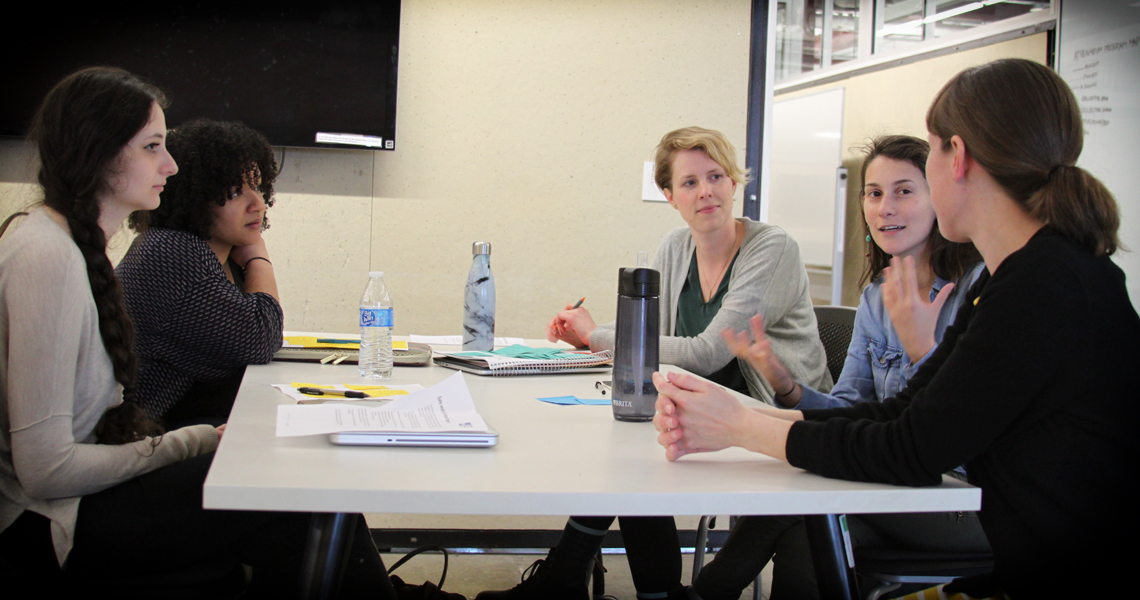 Urban Design and Health seminar students meet with community leaders